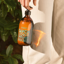 Load image into Gallery viewer, Uplifting Liquid Marseille Soap & Refill Set - Mint Basil Bundle
