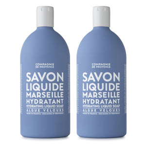 Hydrating Liquid Marseille Refill Set - Velvet Seaweed - Cie Luxe | Your Life Styled