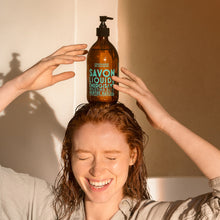 Load image into Gallery viewer, Uplifting Liquid Marseille Refill 33.8 fl. oz. - Mint Basil - Cie Luxe | Your Life Styled