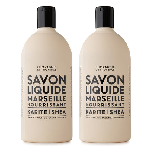 Liquid Marseille Refill Set - Karité (Shea Butter) - Cie Luxe | Your Life Styled