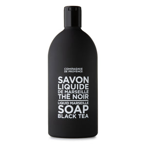 Liquid Marseille Soap Refill 33.8 fl. oz. - Black Tea - Cie Luxe | Your Life Styled