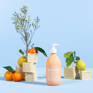 Exfoliating Liquid Marseille Soap 16.9 fl. oz. - Sparkling Citrus - Cie Luxe | Your Life Styled