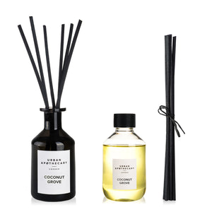 Coconut Grove Luxury Diffuser & Refill - Cie Luxe | Your Life Styled