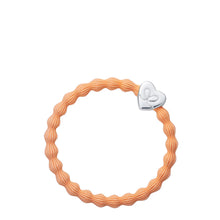 Load image into Gallery viewer, Silver Heart - Pale Orange