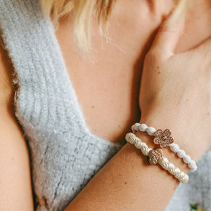 Bling Daisy Flower - White