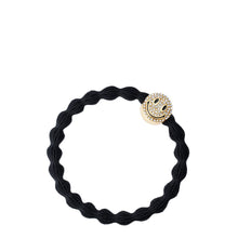 Load image into Gallery viewer, Bling Smiley Face - Black