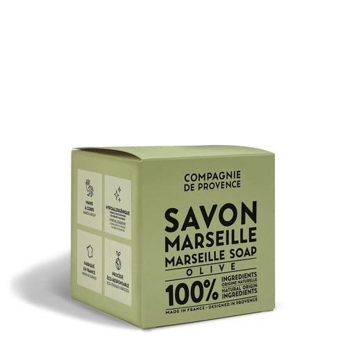 Authentic Marseille Cube Soap - Olive Oil