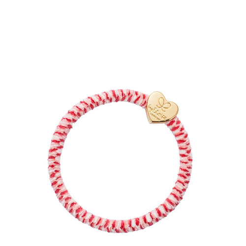 Velvet Gold Heart - Raspberry Ripple