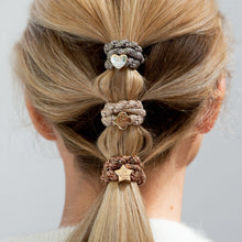 Load image into Gallery viewer, Woven Gold Star - Suede
