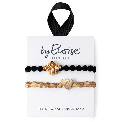 Golden Bee Bangle Bands Set