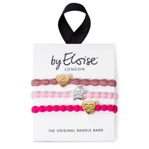 Pretty in Pink 3 Bangle Bands Set - Cie Luxe | Your Life Styled