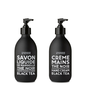 Liquid Marseille Soap & Hand Cream 10 fl. oz. - Black Tea Bundle