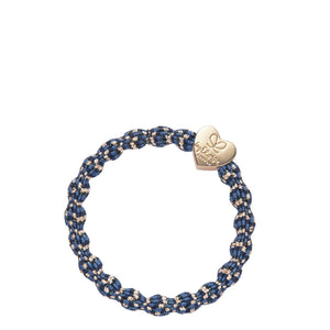 Metallic Gold Heart - Blueberry