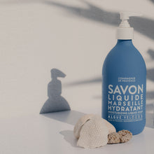 Load image into Gallery viewer, Hydrating Liquid Marseille Soap &amp; Refill Set - Velvet Seaweed