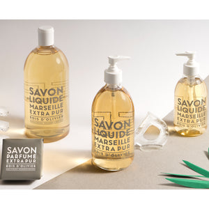 Liquid Marseille Soap Refill 33.8 fl. oz. - Olive Wood - Cie Luxe | Your Life Styled