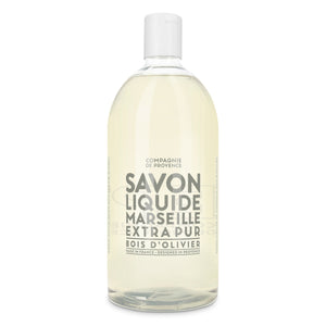 Liquid Marseille Soap & Refill Set - Olive Wood