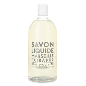 Liquid Marseille Soap Refill 33.8 fl. oz. - Olive Wood - Cie Luxe | Your Life Styled