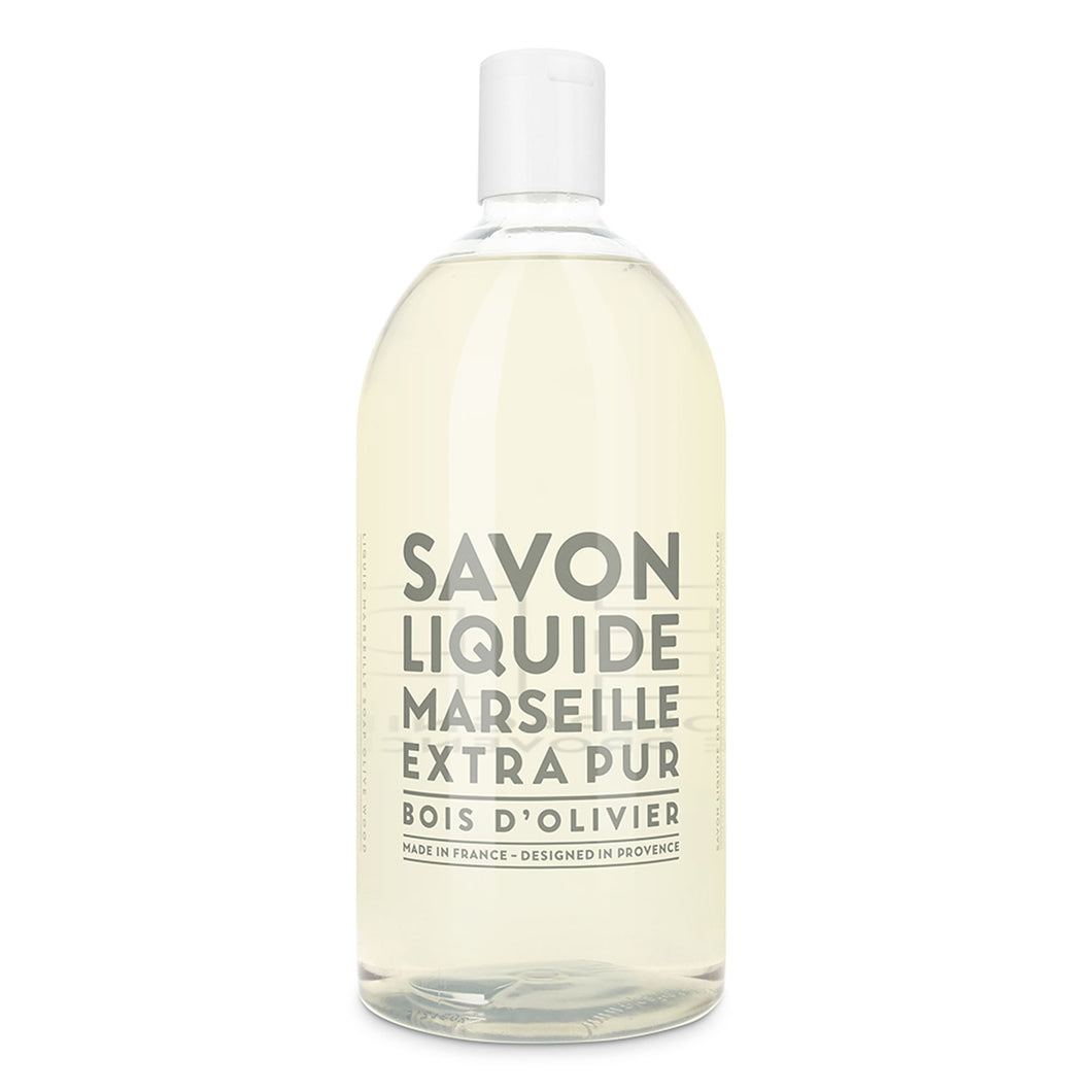 Liquid Marseille Soap Refill 33.8 fl. oz. - Olive Wood - Cie Luxe | Your Life Styled