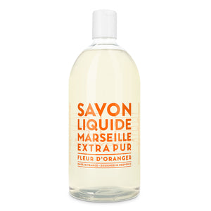 Liquid Marseille Soap Refill 33.8 fl. oz. - Orange Blossom - Cie Luxe | Your Life Styled