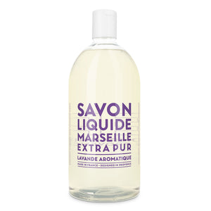 Liquid Marseille Soap Refill 33.8 fl. oz. - Aromatic Lavender - Cie Luxe | Your Life Styled