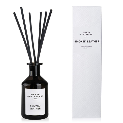 Smoked Leather Reed Diffuser