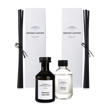 Load image into Gallery viewer, Smoked Leather Luxury Diffuser &amp; Refill