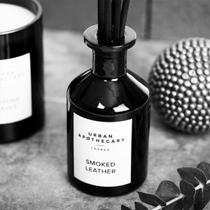 Smoked Leather Luxury Diffuser & Refill