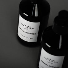 Load image into Gallery viewer, Green Lavender Luxury Hand &amp; Body Wash + Hand &amp; Body Lotion