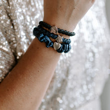 Load image into Gallery viewer, Woven Gold Star - Navy Shimmer - Cie Luxe | Your Life Styled