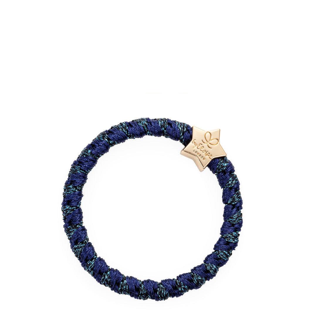 Woven Gold Star - Navy Shimmer - Cie Luxe | Your Life Styled