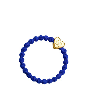 Gold Heart - Royal Blue