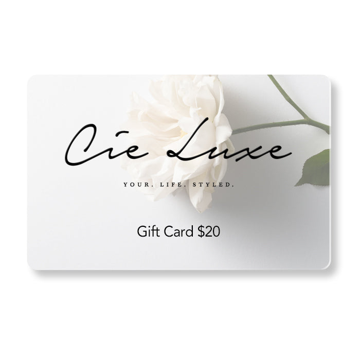 Gift Card - Cie Luxe | Your Life Styled