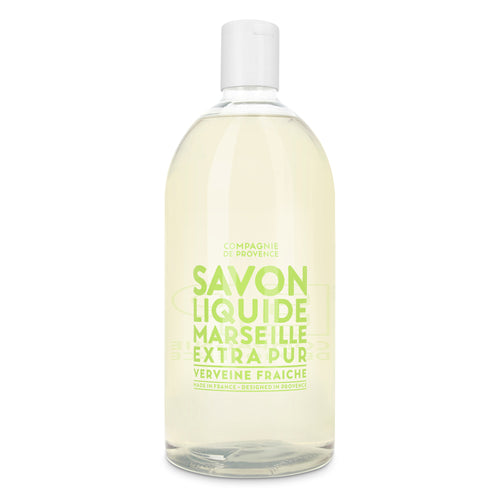 Liquid Marseille Soap Refill 33.8 fl. oz. - Fresh Verbena - Cie Luxe | Your Life Styled