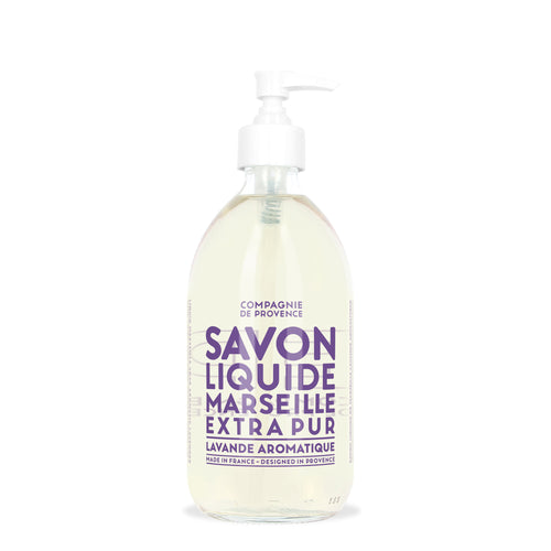 Liquid Marseille Soap 16.7 fl. oz. - Aromatic Lavender - Cie Luxe | Your Life Styled