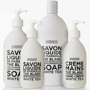 Liquid Marseille Soap & Hand Cream Set - White Tea