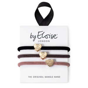Sumptuous Velvet 3 Bangle Bands Set - Cie Luxe | Your Life Styled