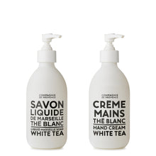 Load image into Gallery viewer, Liquid Marseille Soap &amp; Hand Cream 10 fl. oz. - White Tea - Cie Luxe | Your Life Styled