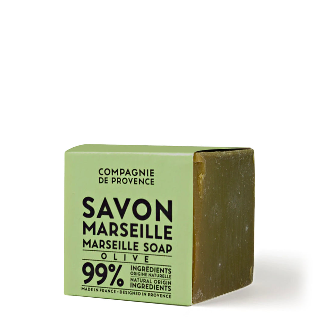 Authentic Marseille Cube Soap - Olive Oil - Cie Luxe | Your Life Styled