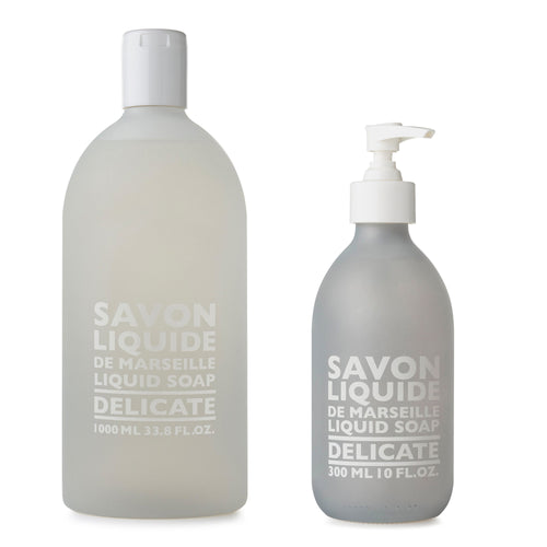 Liquid Marseille Soap & Refill Set - Delicate