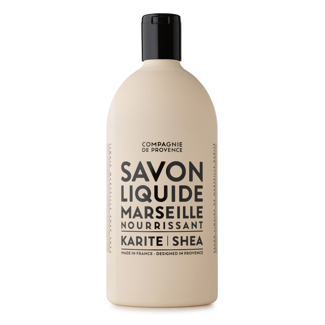 Liquid Marseille Soap Refill 33.8 fl. oz. - Karité (Shea Butter) - Cie Luxe | Your Life Styled
