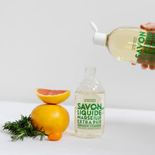 Load image into Gallery viewer, Liquid Marseille Soap Refill 33.8 fl. oz. - Revitalizing Rosemary