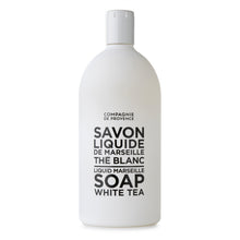 Load image into Gallery viewer, Liquid Marseille Soap Refill 33.8 fl. oz. - White Tea - Cie Luxe | Your Life Styled