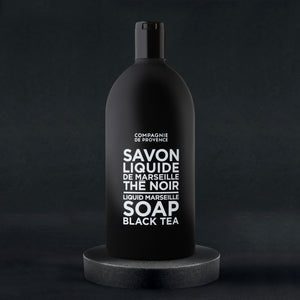 Liquid Marseille Soap Refill 33.8 fl. oz. - Black Tea - Cie Luxe | Your Life Styled
