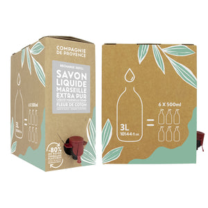 Liquid Marseille Eco-Refill 3 Liter - Cotton Flower