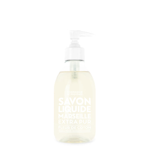 Liquid Marseille Soap 10 fl. oz. - Cotton Flower - Cie Luxe | Your Life Styled