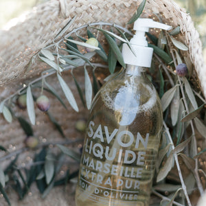 Liquid Marseille Soap 16.7 fl. oz. - Olive Wood - Cie Luxe | Your Life Styled