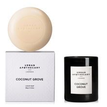Load image into Gallery viewer, Body &amp; Home Wanderlust Soap + Candle Gift Set, Coconut Grove