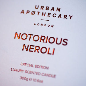 Notorious Neroli, Ruby Red Candle - Cie Luxe | Your Life Styled