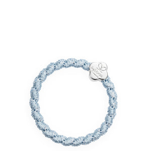 Woven Silver Quatrefoil - Faded Denim - Cie Luxe | Your Life Styled